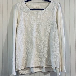 LAST CHANCE WILL DONATE SOON Zara lace sweater